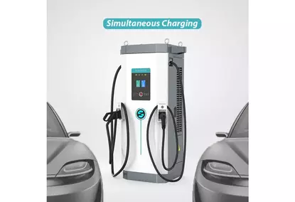 Станция для быстрой зарядки электромобилей с разъемом CCS2